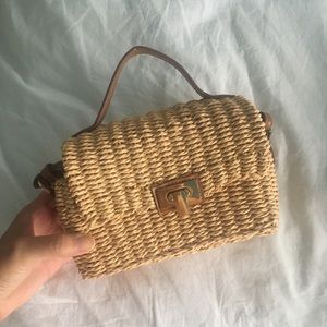 Zara straw bag